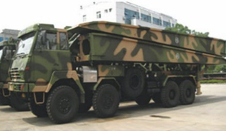 24m Steel Mechanized Bridge With Heavy Loading Capacity
